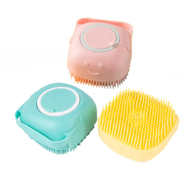 Cepillo de silicona para shampoo