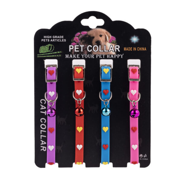 Collar de silicona con corazones - Imagen 2
